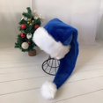 thumbnail image 5 of Gorro de peluche rojo y negro para Navidad, gorro de Papá Noel novedoso, adornos navideños para niños para Año Nuevo, regalo de Papá Noel para el hogar, suministros para fiestas, 5 of 5