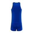 thumbnail image 4 of CONFREE Mens 2 Peice Workout Shorts Sets Casual Men's Jogging Tracksuit Set Graphic Tops Shorts Athletic Track Suit for Men, 4 of 6