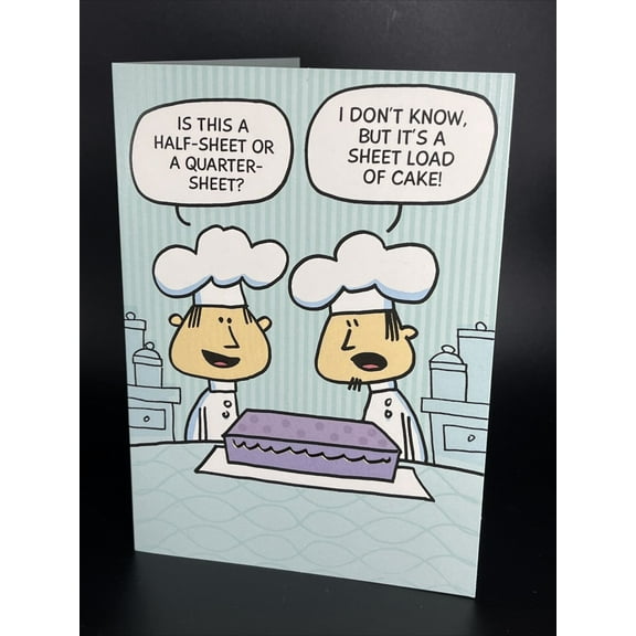 Humorous Birthday Greeting Card w/Envelope