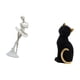 thumbnail image 5 of Figura De Gato Bailarina, Escultura De Animal De Chica Bailarina Moderna, Adorno De Escritorio Coleccionable De Resina Creativa Para Dormitorio, Chimenea, Oficina, Entrada, Estantería, Sala De, 5 of 8