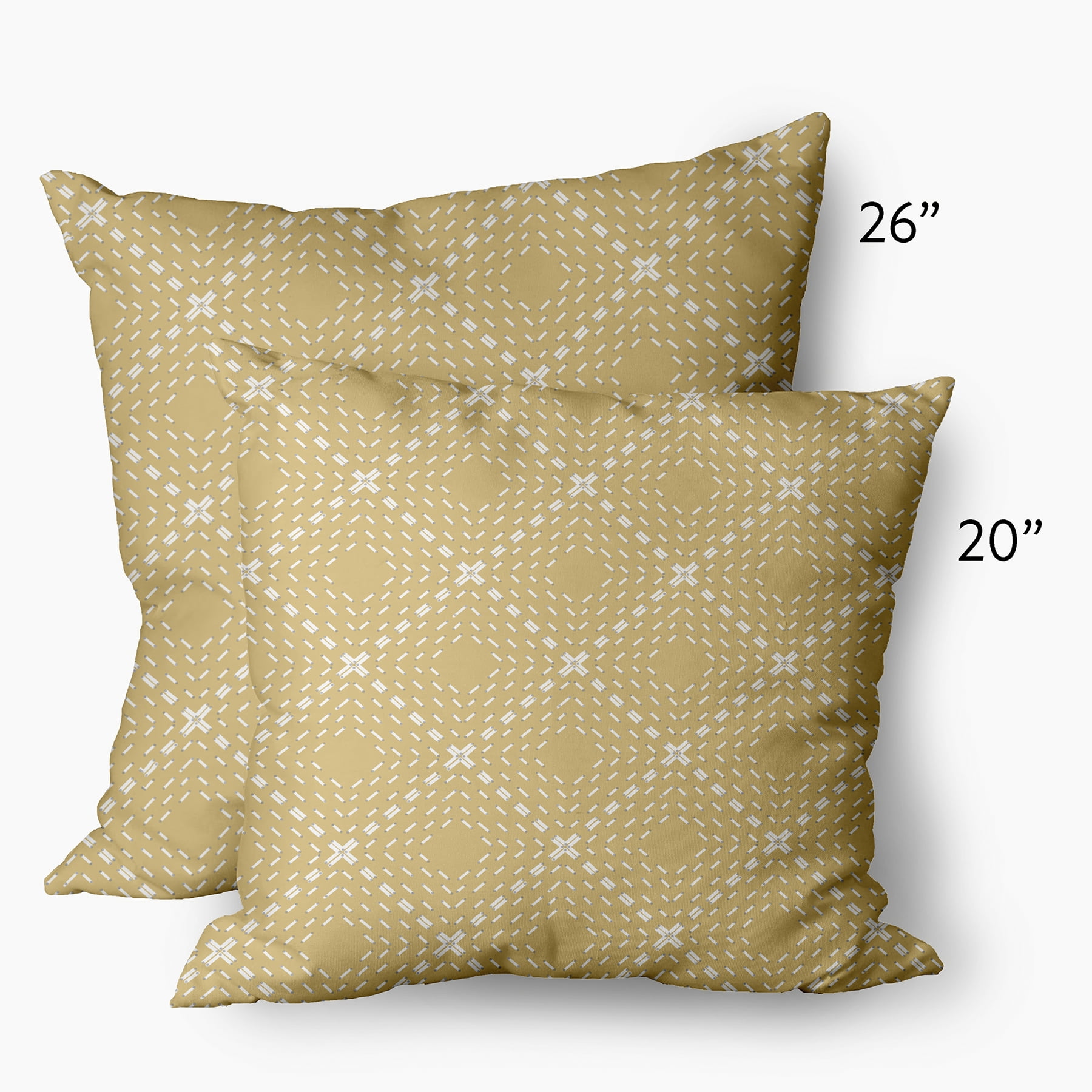Simply Daisy, Dots and Dashes, Geometric Print Pillow