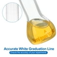 thumbnail image 3 of Uxcell 5ml Tolerance 0.02ml 3.3 Borosilicate Glass Volumetric Flask with Glass Stopper, Clear, 3 of 6