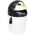 thumbnail image 2 of Mini contenedor de basura con forma de pingüino para coche y hogar, dormitorio, oficina, 2 of 5
