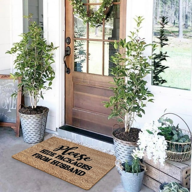 Up to 65% Off SMihono Spoof Phrase Creative Kitchen Mat Bedroom Living Room Floor Mat