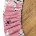 thumbnail image 5 of Ambesonne Floral Fitted Round Tablecloth, Flowers Garden Botanical Art, 36"- 40" Diameter, Dried Rose White and Grey, 5 of 5