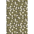 thumbnail image 5 of ohpopsi Aino Black Tiny Tulip Unpasted Non Woven Wallpaper, 19.7-in by 33-ft., 54.2 sq. ft., 5 of 5