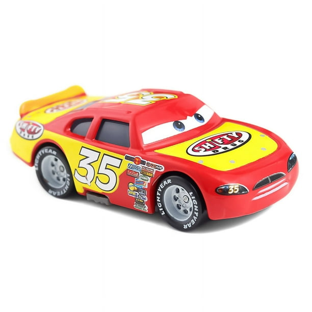 Disney-coche Pixar 3 pequeño camión de bomberos rojo, serie Queen, coches con niños, juguete educativo de Metal, cumpleaños, Navidad, el mejor regalo para niños