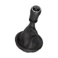 thumbnail image 4 of jinwen Autos 5 Speed Car Gear er Boot Cover, Dustproof PU Leather Gear Stick Cover, 4 of 9
