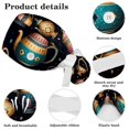 Arabian Tea Kettle Working Cap with Bow Hair Matching Scrunchy