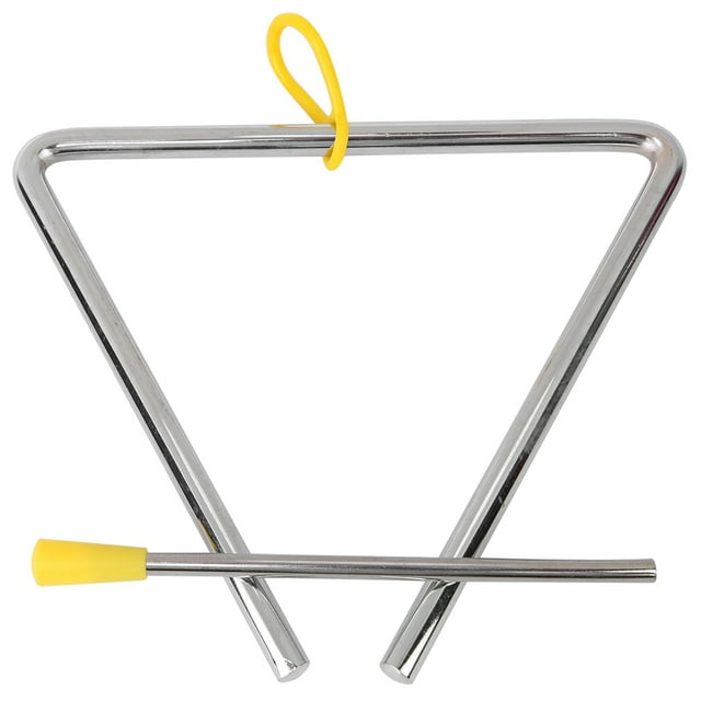 Musical pour Enfants, 6in Acier Instrument de Percussion de Haute Qualité avec Cintre Jaune pour Enfants