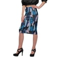 thumbnail image 2 of Moomaya Printed Skirts For Women Knee Length Skirt For Girls Casual Clothing, 2 of 6