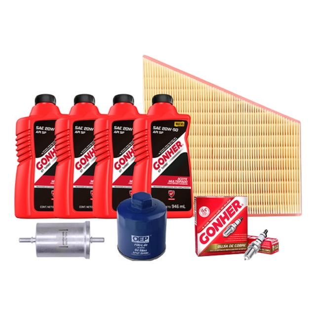 Kit De Afinacin Gol 2014 Al 2020 1.6 Buja Gonher 20w50