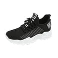 thumbnail image 2 of Willtoo Women's Breathable Walking Running Shoes Casual Lace Up Tennis Sneakers Non Slip Work Sport Athletic Orthopedic Shoes, 2 of 7