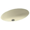 thumbnail image 2 of Swan UL-1913-010 Swanstone 16" x 6.25" Undermount Oval Bathroom Sink with Overflow, Available in Various Colors, 2 of 7