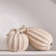 thumbnail image 4 of 2 Uds Estatuilla De Calabaza Nórdica Estatua De Cerámica Artesanías Para Estantería Casera BLESIY Estatuilla de calabaza, 4 of 6