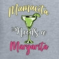thumbnail image 5 of Wild Bobby, Mamacita Needs a Margarita Mother's Day Ladies Racerback Tank Top, Heather Grey, X-Large, 5 of 6