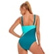 thumbnail image 3 of Traje de baño deportivo de una pieza de color a juego, traje de baño sexy sin espalda para mujer, 3 of 6