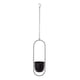 thumbnail image 1 of Cateissary Maceta colgante para flores, cesta de flores de estilo Simple multifuncional, colgador de plantas para el hogar, exterior, interior, Patio, Decoración del hogar Oval Cateissary HA080782-02, 1 of 6