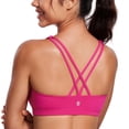 thumbnail image 1 of Top Deportivo CRZ YOGA Soporte Ligero Rosa Tiras XL, 1 of 4