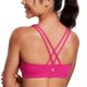 thumbnail image 1 of Top Deportivo CRZ YOGA Soporte Ligero Rosa Tiras XL, 1 of 4