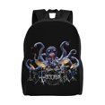 thumbnail image 1 of Mochilas escolares con diseño de pulpo baterista para estudiantes, mochilas de viaje, bolsos para portátil, bolsos de hombro para hombre y mujer., 1 of 5