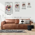 thumbnail image 5 of Watercolor Drip Siamese Pop Art Colorful Portrait Artwork Vertical Matte Canvas Poster Cat Lover Kitten Owner Gifts Wall Art Home Decor - 01009, 5 of 5