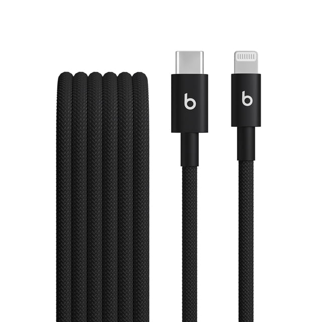 Cable Beats USB-C a Lightning de 1,5 m, resistente y de carga rápida