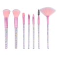 thumbnail image 1 of Set de brochas de maquillaje para herramientas de belleza: base, polvos, contorno y aplicador de iluminador, 1 of 3