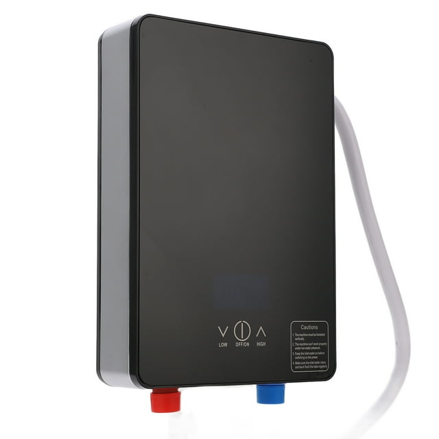 Calentador de agua instantáneo eléctrico sin tanque de 4500 W para baño doméstico de 110 V