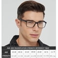 thumbnail image 2 of Gafas de lectura JJWELL Blue Light Blocking 2.25 Strength, 2 of 6