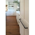 thumbnail image 2 of Amerock Balon 18 inch (457mm) Center-to-Center Matte Black Appliance Pull, 2 of 6