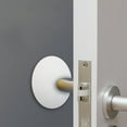 thumbnail image 2 of FACEGA Wall Protectors from Door Knobs Stylish, Modern Design Blends Seamlessly with Any Décor Door Stopper Gray Round, 2 of 4