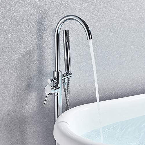 Clawfoot Tub Shower Faucets, Bathtub Faucet With Hand Sprayer