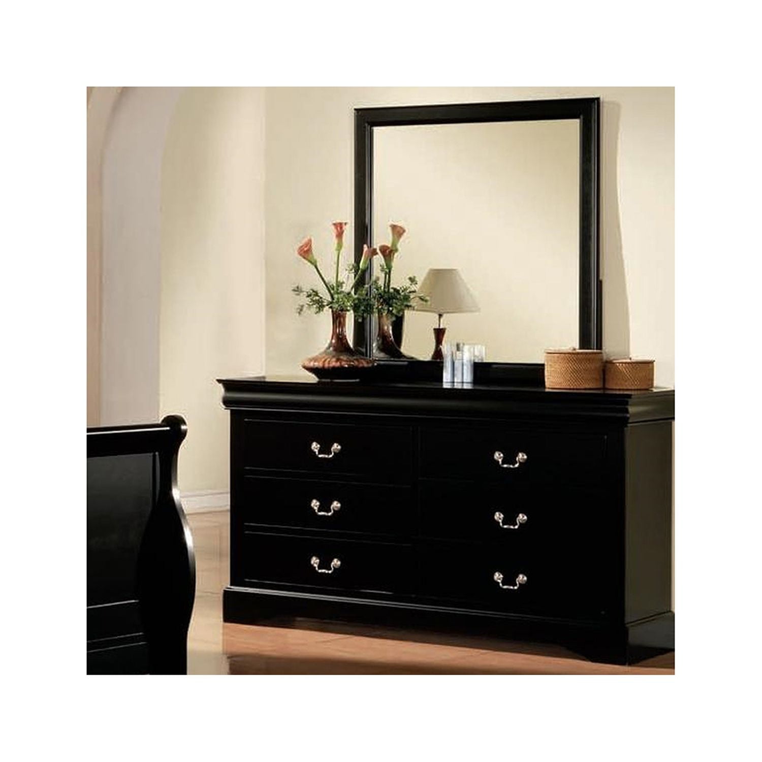Kadyn Nursery Dresser, Chest of Drawers for Bedroom, Wood Black Storage Cabinet Kadyn Nursery Dresser, Chest of Drawers for Bedroom, Wood Black Storage Cabinet
