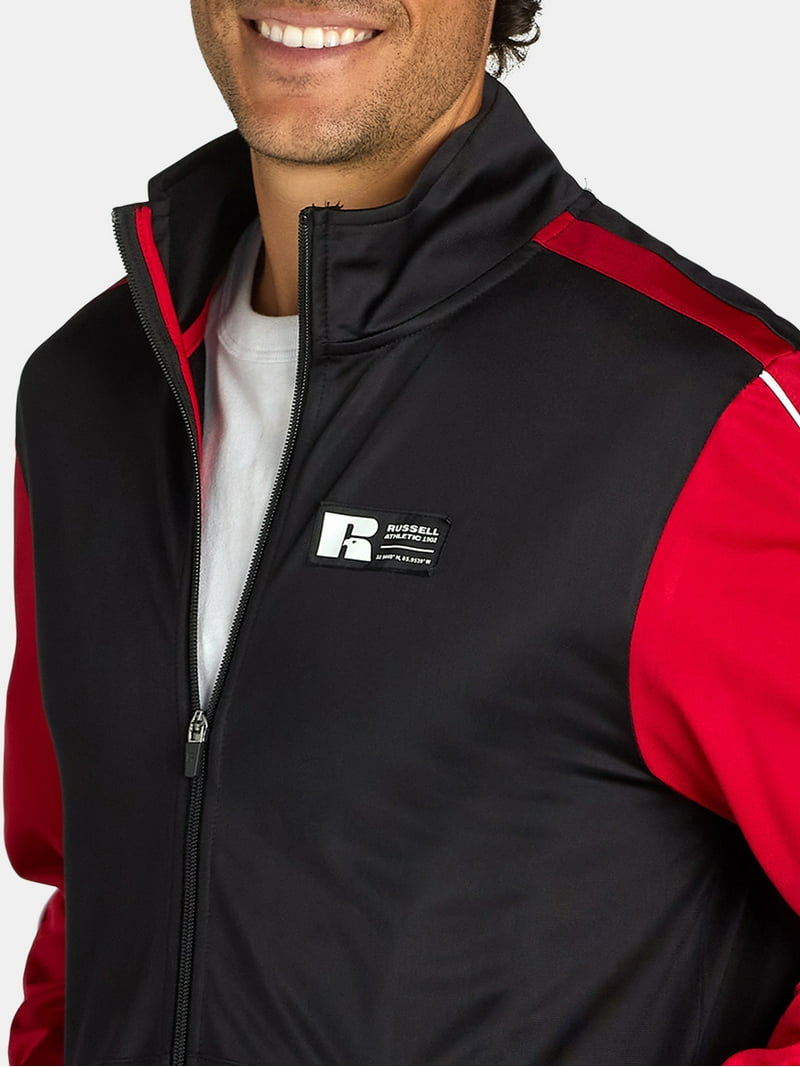 Russell Athletic Men's Polyester Tricot Jacket, Sizes S-XXL