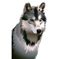 thumbnail image 2 of Wolf Wall Decal by Wallmonkeys Peel and Stick Graphic (36 in H x 23 in W) WM256087, 2 of 4