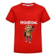 thumbnail image 1 of Camiseta Roblox para Niño con Personajes, Playera Infantil Estilo Gamer, Ropa de Verano para Fans del Videojuego, 1 of 4