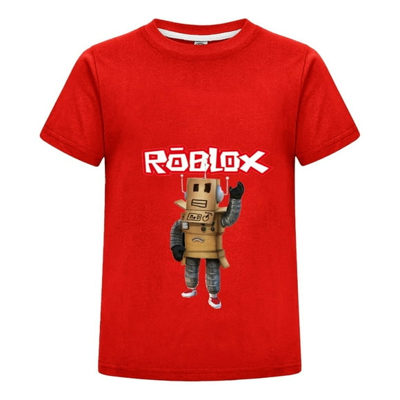 Camiseta Roblox para Niño con Personajes, Playera Infantil Estilo Gamer, Ropa de Verano para Fans del Videojuego