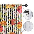 thumbnail image 4 of Blackout Kids Curtains,Pioneer Flower Floral Print Pattern Childrens Insulated Curtains Set Of 2,Bedroom Essentials,Toddler Room Decor 42"x84", 4 of 5