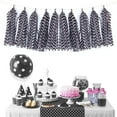 thumbnail image 4 of 30 UNIDS Borlas de Papel Guirnalda de Borlas DIY Colgante Rayas Decoraciones de Papel Fiesta Guirnalda Decoración para Fiesta Boda, Festival, Decoración de Baby Shower, 4 of 6