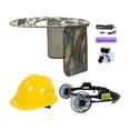 thumbnail image 2 of Ventilador de enfriamiento para casco,Ventilador de enfriamiento para casco compacto de verano,Cascos de seguridad Ventilador Ligero Práctico,Fácil de instalar,portátil y, 2 of 8