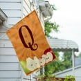 thumbnail image 3 of America Forever Fall Thanksgiving Monogram House Flag Letter Q 28 x 40 inches Double Sided, Apple Pear Autumn Harvest Seasonal Outdoor Decor, Holiday Outside Yard Decorations, 3 of 5