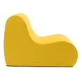 thumbnail image 5 of Jaxx Midtown Large Classroom Soft Foam Chair - Premium Vinyl Cover, Yellow, 5 of 6