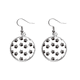 thumbnail image 1 of Paw Print garra silueta proteger animal mascota amante Pendientes pendientes de plata colgantes joyas señora Unbranded M, 1 of 3