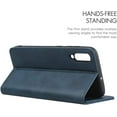 thumbnail image 3 of for Samsung Galaxy A70 Wallet Case,Premium PU Leather Flip Folio Case with Card Slot,Stand Holder and Magnetic Closure TPU Shockproof Interior Protective Case for Samsung Galaxy A70,Navy Blue, 3 of 7