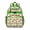 Green, variant on Leopard Backpack for Student Cute Animal Print Cheetah Pattern Bookbag Lightweight Water-Resistant with Chest Strap Fashion Design for Students