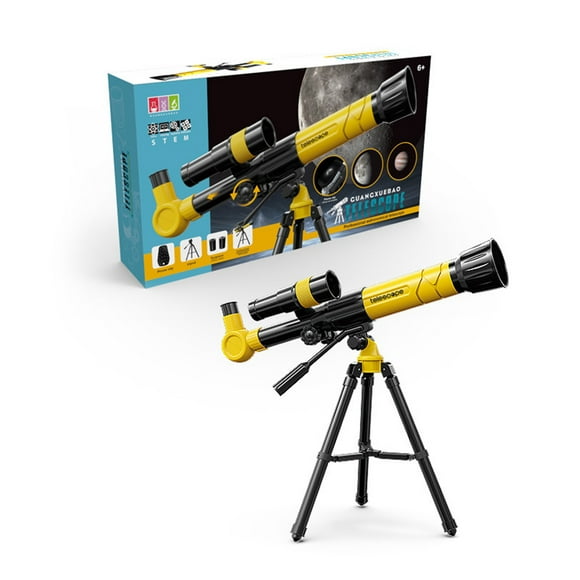 Amdohai 70mm Aperture Telescope with Tripod Finder Scope Eyepieces Portable Astronomical Refracting Telescope STEM Science