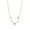 Silver, variant on Guodhu Gold Antler Silver Deer Collarbone Necklace Simple Fashion Elk Head Alloy Adjustable Cute Animal Necklace for Women