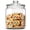 1 Gallon Glass Jar, variant on Large Glass Jar with Lid, Airtight Glass Storage Containers with , Wide Mouth Cookie Candy Jar with Leak Proof Rubber Gasket Lid,1 Gallon Clear Jars for Candies,Dry ,Snacks