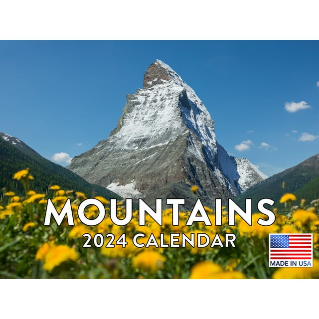 Mountain 2024 Wall Calendar